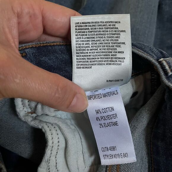 AGOLDE Sophie High Rise Skinny Crop 24 - Picture 14 of 14